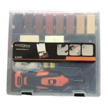Kit reparatie mobilier din lemn diferite esente, 18 elemente, KD981