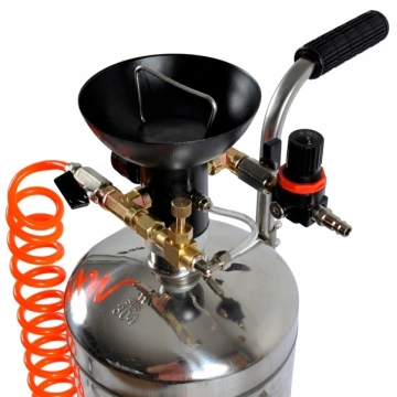 Nebulizator pneumatic de spuma pentru spalare Inox Bass Polska 4041, rezervor 25L - Img 5