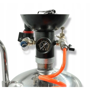 Nebulizator pneumatic de spuma pentru spalare Inox Bass Polska 4041, rezervor 25L - Img 12