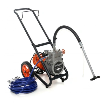 Pompa de vopsit zugravit var lavabila Airless 1500W KD1745 - Img 11