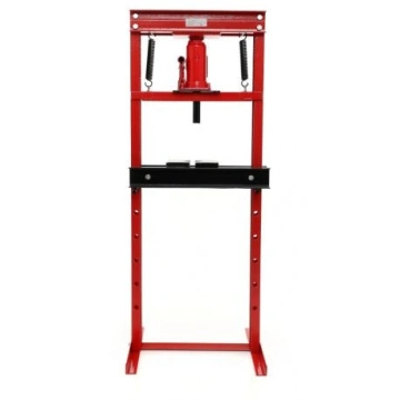 Presă hidraulică de atelier 20T KD329, cu pompă manuală și platformă reglabilă pe 8 niveluri - Img 2