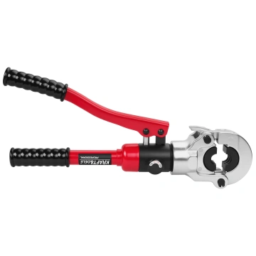Presa hidraulică manuală pentru țevi PEX 12T 16-32 mm 5678, cu 11 seturi de bacuri - Img 4