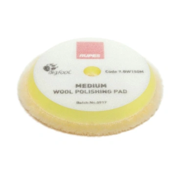 Rupes Medium Cut, burete de polisat din lana, 130/145mm, PP-11418 - Img 2