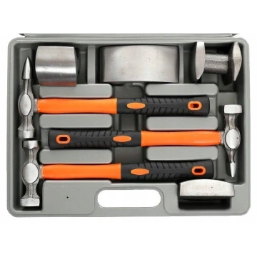 Set ciocane si nicovale tinichigerie KD319 KraftProfesional - Img 12
