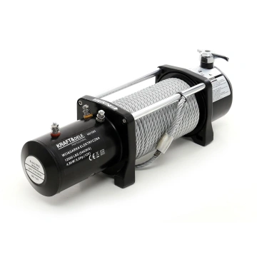 Troliu auto cu Telecomanda Radio 12V 12000LBS 5400kg KraftProfesional KD1565 - Img 2