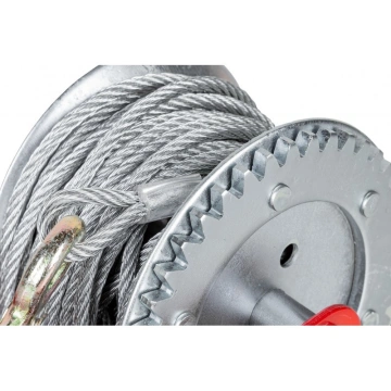 Troliu manual cu manivelă 816 kg, LXHW816 - Img 2