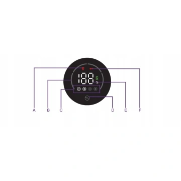 Aspirator vertical cu acumulator si afisaj LCD 0.8L KD480 KraftProfesional - Img 11
