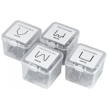 Capsator electric pentru materiale plastice, 400 capse incluse, KP2454 - Img 4