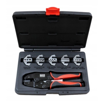 Cleste sertizor pentru conectori, matrita RG6, RG58, RG59, RG62, 6360 - Img 5