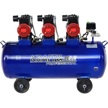 Compresor Fără Ulei Profesional 4094, 100L, 6000W, Debit 660 L/min, Ultrasilențios