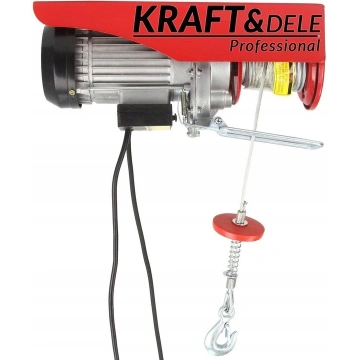 Electropalan troliu electric macara 800kg 1300W KraftProfesional KD1526 - Img 6