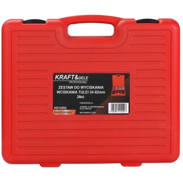 Kit demontare/montare bucșe suspendare și rulmenți KraftProfesional KD12502, 28 elemente