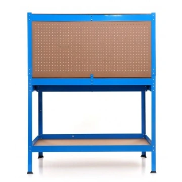 Masa de lucru atelier cu panou scule si sertar, KraftProfesional KD640, 120x60x155 cm - Img 11