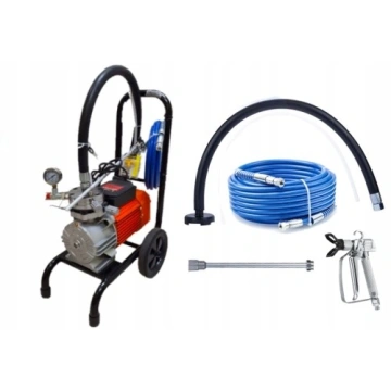 Masina aparat statie vopsit zugravit 3500W pompa vopsea var lac lavabil 225bar 15Lmin KraftProfesional KD2123