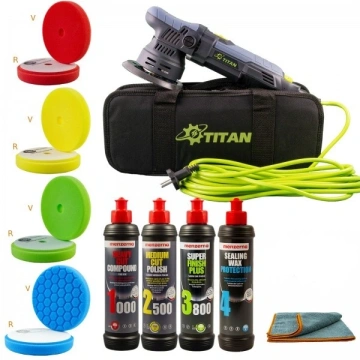 Masina polish Titan TDA09 + Set Menzerna 4 pasi