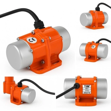 Motor Vibrator Electric pentru Beton masa vibranta site cereale 110W 220V 3000rpm - Img 3