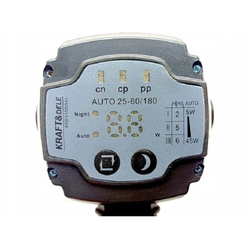 Pompa recirculare automata pentru apa, incalzire centrala, 45W, 60l/min, KD801 - Img 3