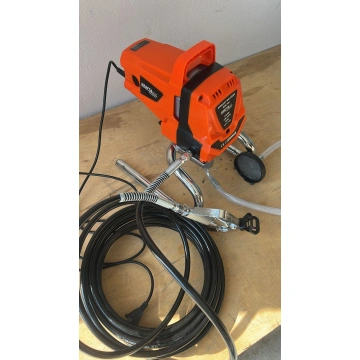 Pompa zugravit vopsit airless electrica cu piston 8kW KraftProfesional 1744 RESIGILAT - Img 8