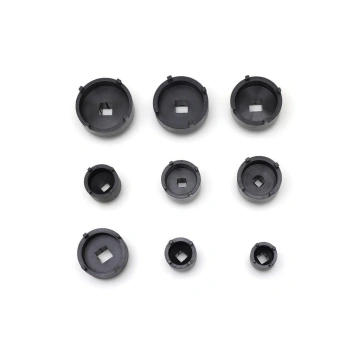 Set chei tubulare pentru piulite cu flansa, KM4-KM12, 9 bucati, KraftProfesional KD12536 - Img 7