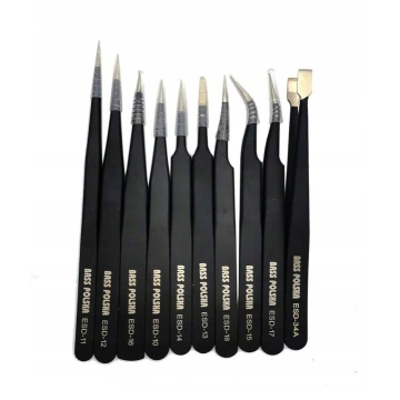 Set pensete profesionale, Bass Polska, metalice, 10 buc