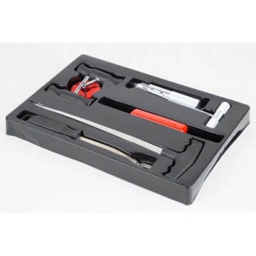 Set unelte demontare geamuri auto, 7 piese, otel, aluminiuKP01 - Img 3