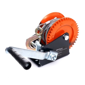 Troliu manual 544kg lungime cablu 10m diametru cablu 4,5 mm, KD1311 - Img 2