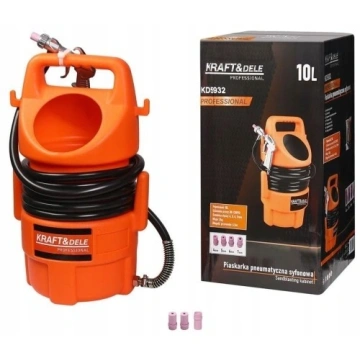 Aparat de sablat pneumatic 10 L,curata rugina vopsea KD5932