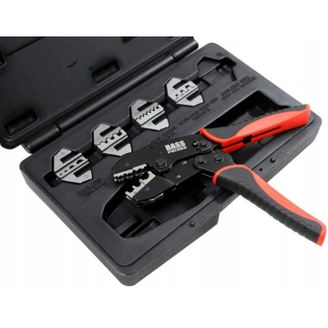 Cleste sertizor pentru conectori, matrita RG6, RG58, RG59, RG62, 6360 - Img 3
