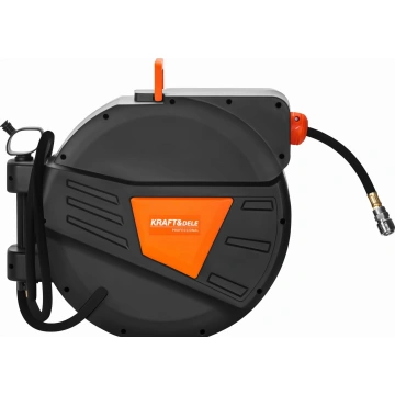 Furtun retractabil pneumatic, Kraft&Dele, 30m+2m, 1/4" KD2160 - Img 6