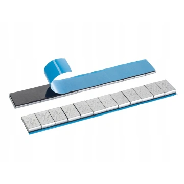 Greutati adezive pentru echilibrarea rotilor cu jante de aluminiu, 100bucati, KD11812 - Img 2