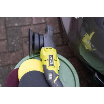 Masina de polisat orbitala cu dubla actiune, 18V, fara acumulator, 125mm, Ryobi, R18P-0 - Img 3