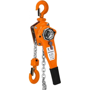 Palan troliu manual cu lant si parghie 0,75 T / 2 m KD3503 - Img 2