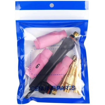 Pistolet torta cablu sudura TIG LIFT 4m + accesorii KD3550 - Img 5