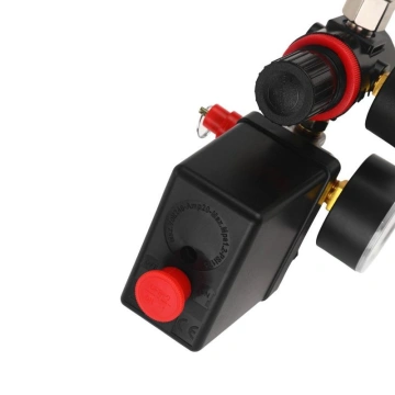 Presostat universal cu dezumidificator regulator pe presiune manometru KD5852 - Img 6
