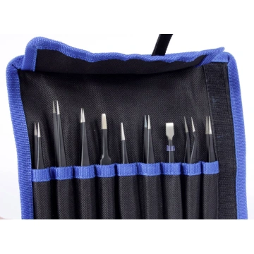 Set pensete profesionale, Bass Polska, metalice, 10 buc - Img 2