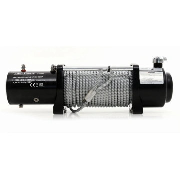 Troliu auto cu Telecomanda Radio 12V 12000LBS 5400kg KraftProfesional KD1565 - Img 3