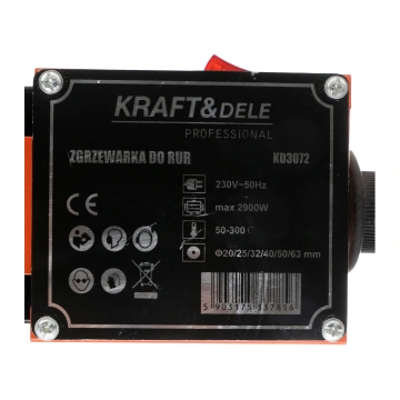 Trusa de lipit tevi ppr, 12 buc 2900W, KD3072, Kraft&Dele - Img 12