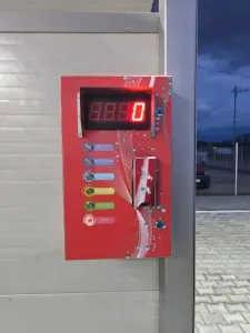 Panou de comanda pentru pistele de spalatorie auto self-service Model ECO