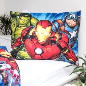 Avengers Brands set de lenjerie 140×200cm, 70×90 cm - Img 3