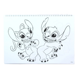 Disney Lilo și Stitch Blast Caiet de schițe A/4 cu spiră și autocolante, 40 pagini - Img 4