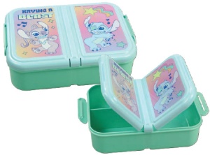 Disney Lilo și Stitch Blast cutie pentru prânz cu mai multe compartimente, cutie de sandwich