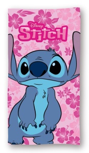 Disney Lilo și Stitch Floral Love prosop de baie, prosop de plajă 70x140cm (Fast Dry)