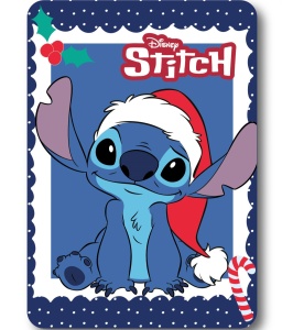 Disney Lilo și Stitch Holiday Pătura Polar de Crăciun 100x140cm