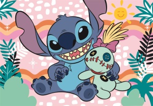 Disney Lilo și Stitch Scrump’s Day Puzzle Clementoni de 60 de piese - Img 2