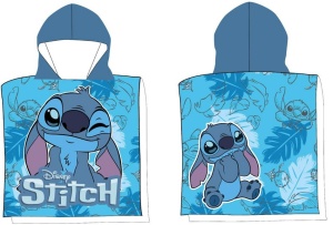 Disney Lilo și Stitch Sweet Wink poncho prosop de plajă 50x100 cm (Uscare Rapidă)