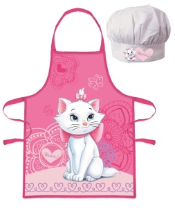 Disney Marie Whiskers set de 2 bucăți șorț pentru copii