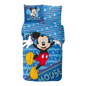 Disney Mickey Fun Adventure husă de pat 140×200cm, 65x65 cm