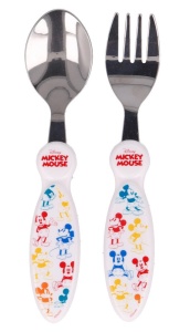 Disney Mickey Fun-Tastic set de tacâmuri din metal - 2 piese - Img 3