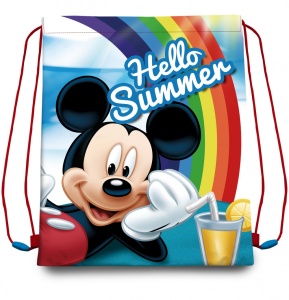 Disney Mickey Summer geantă de sport sac de gimnastică 40 cm