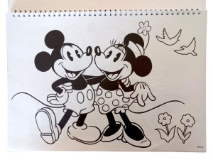 Disney Minnie Nomadic Spirit Caiet de schițe spiral A/4 cu 40 de foi și autocolante - Img 4